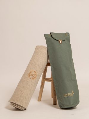 Kit Tapis de yoga en laine et son sac