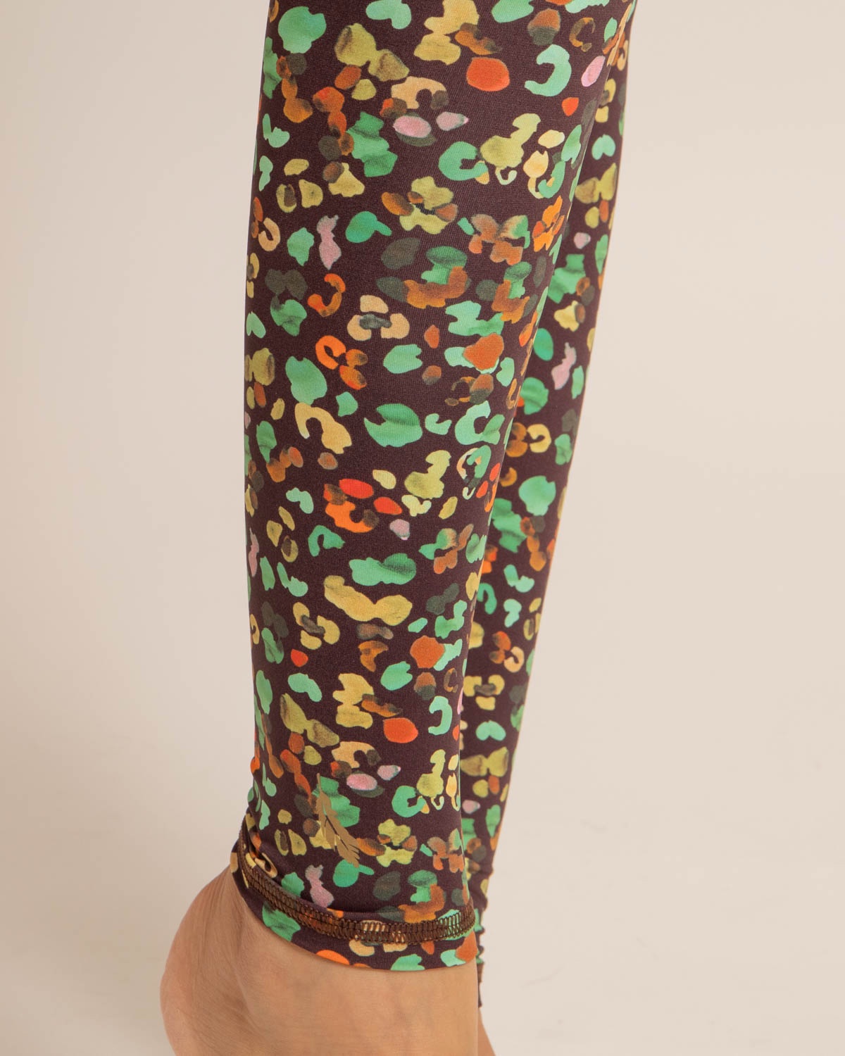 Legging MATT léopard marron chocolat – Image 3